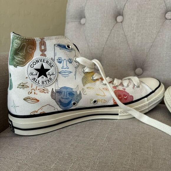 Converse Tyler the Creator Artist Series White Multicolor Size 11 - Picture 1 of 13